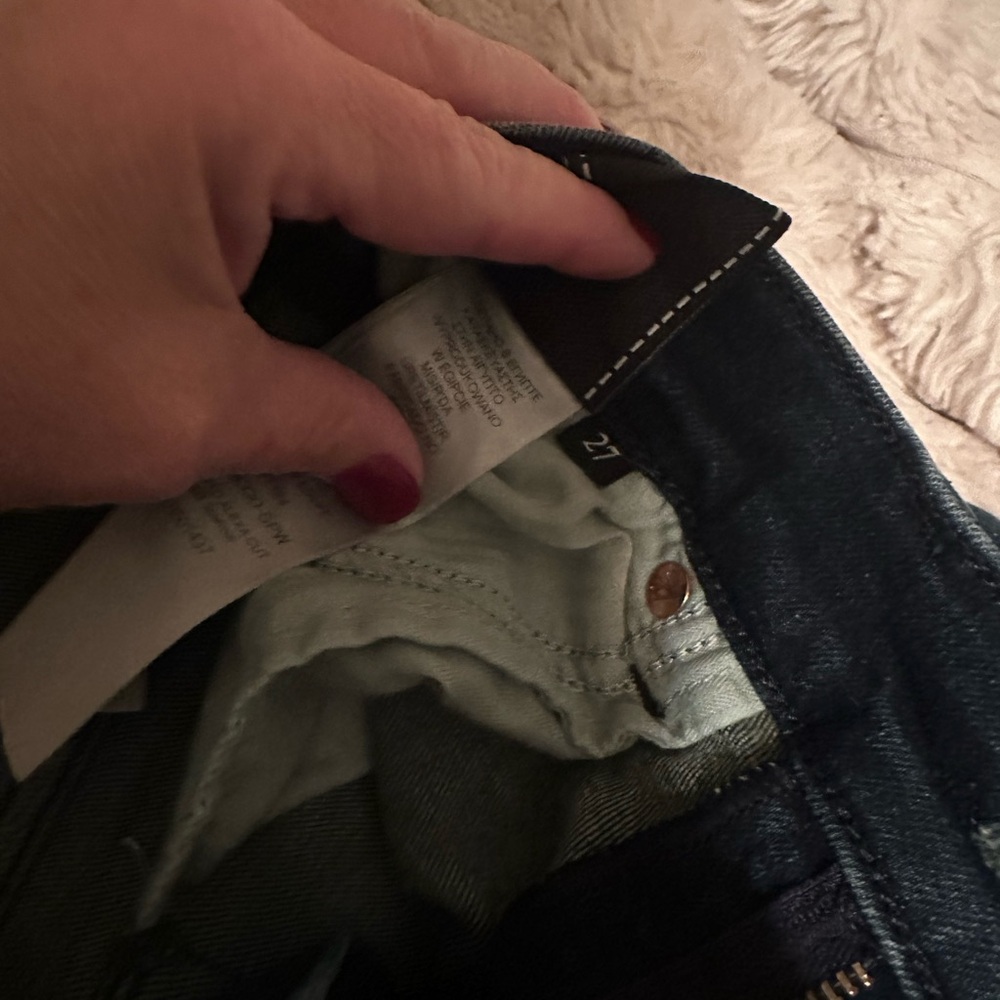 Seven7 Women's Jeans - Dark Blue